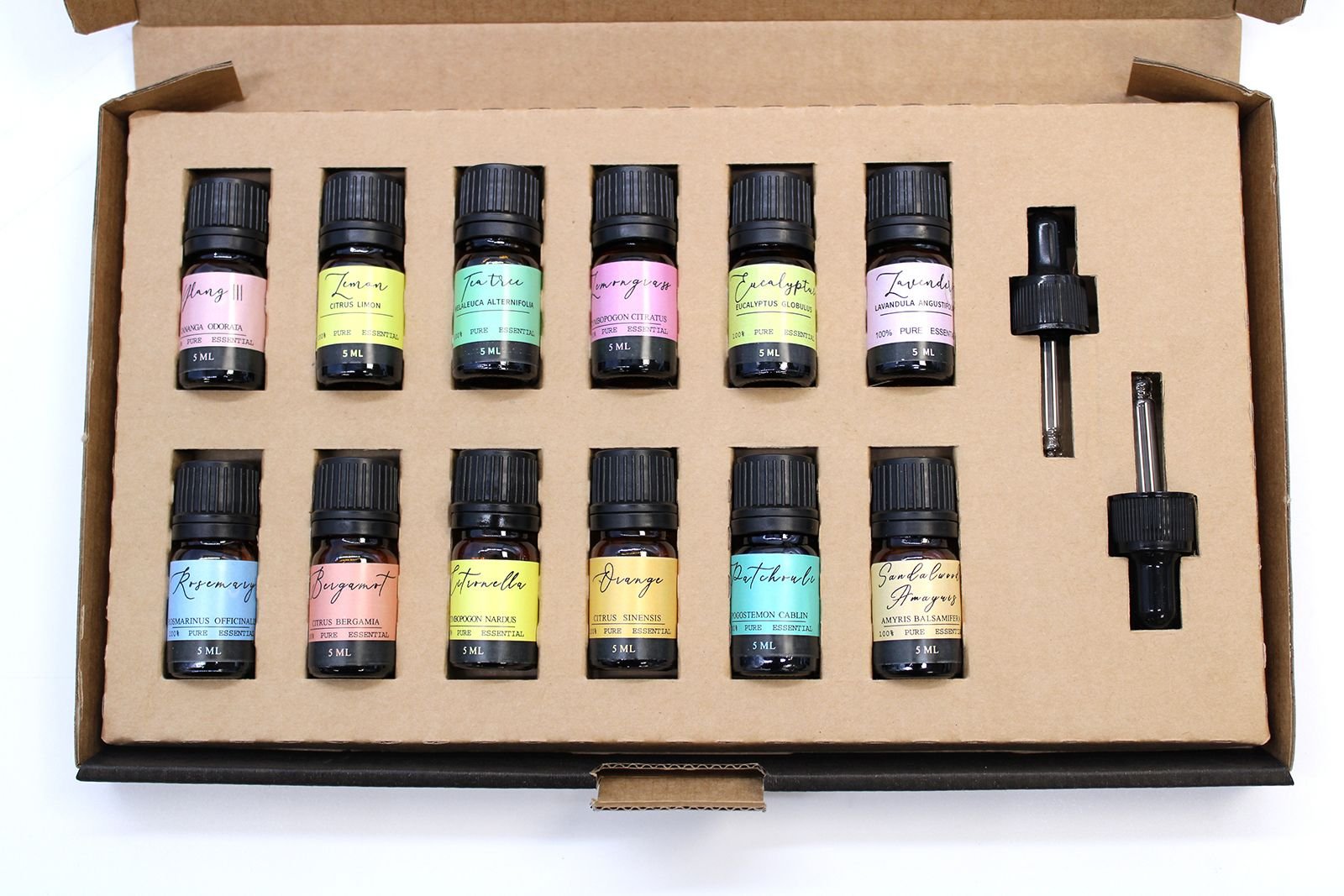 Aromatherapy Essential Oil Set - The Top 12 - Billede 3