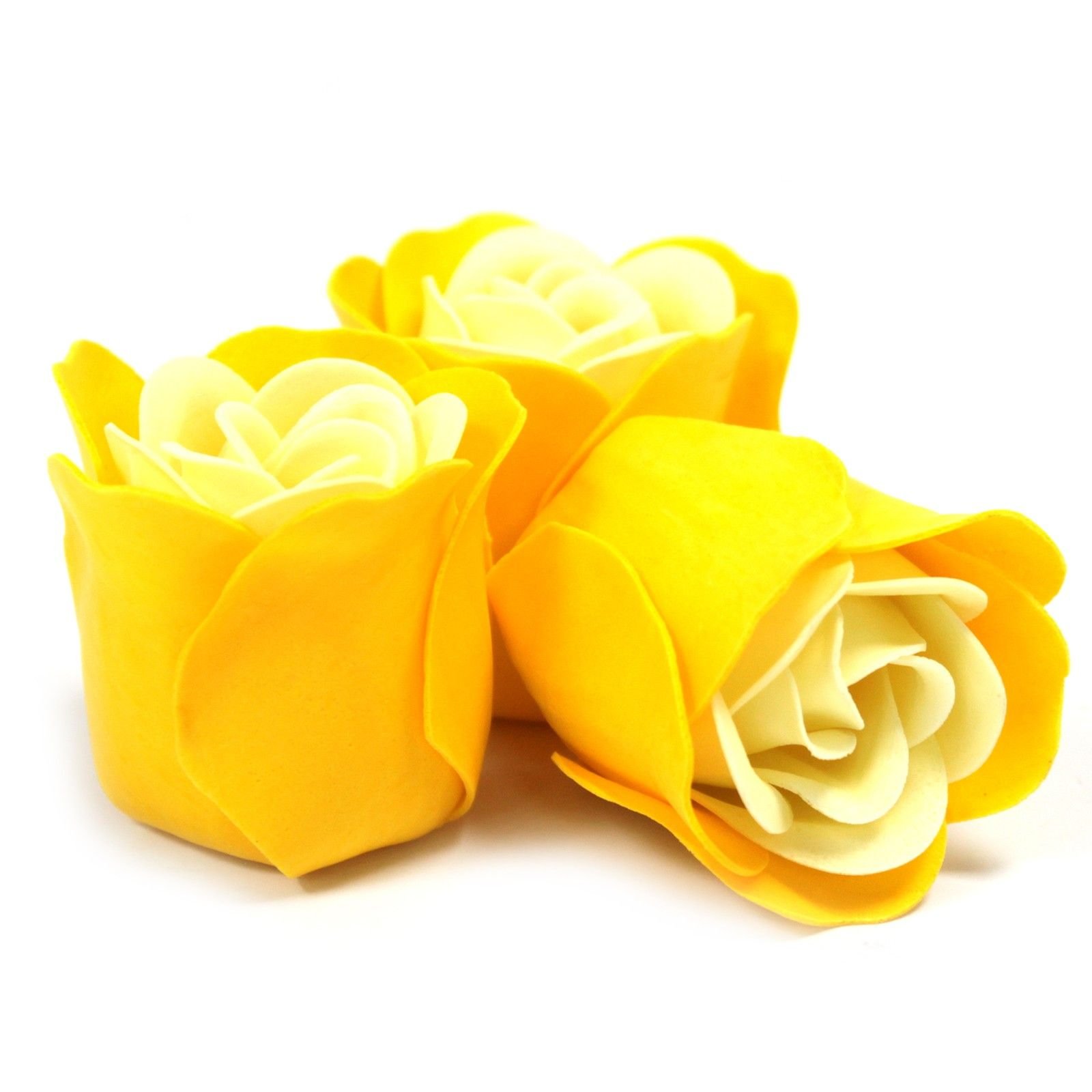 Set of 3 Soap Flower Heart Box - Spring Roses - Billede 3