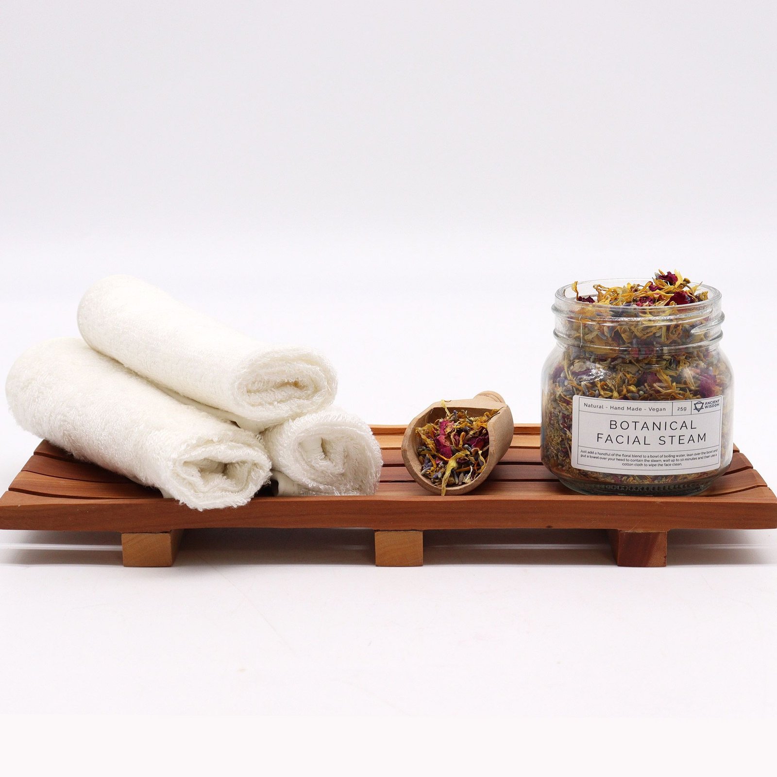 Botanical Facial Steam Blend - Natural 25g - Billede 6