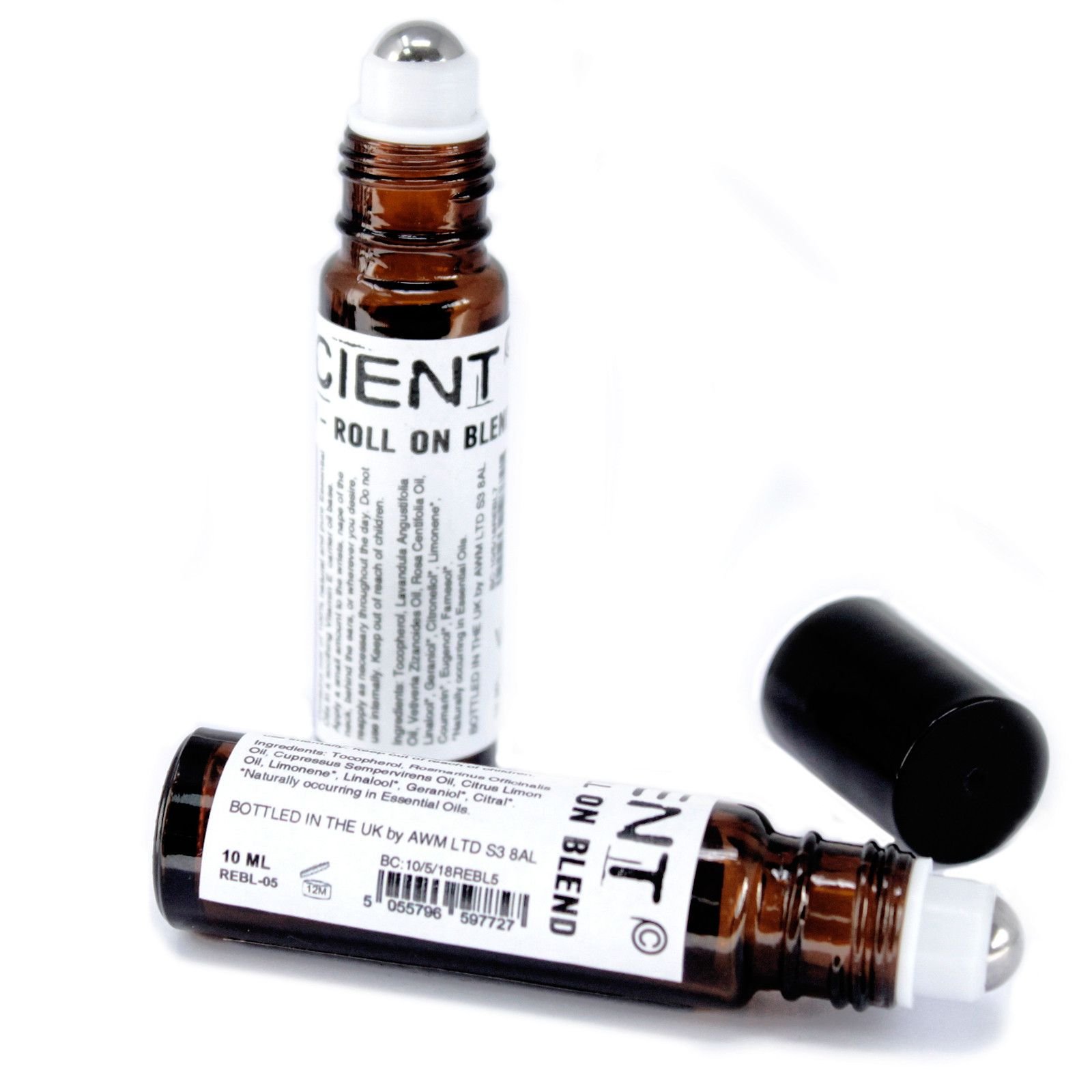 10ml Roll-On Æterisk Olie Blanding - Slap Af! - Billede 10