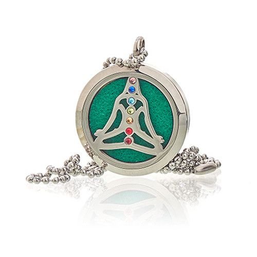 Aromatherapy Jewellery Necklace - Yoga Chakra - 30mm - Billede 2