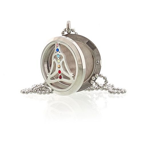 Aromatherapy Jewellery Necklace - Yoga Chakra - 30mm - Billede 3