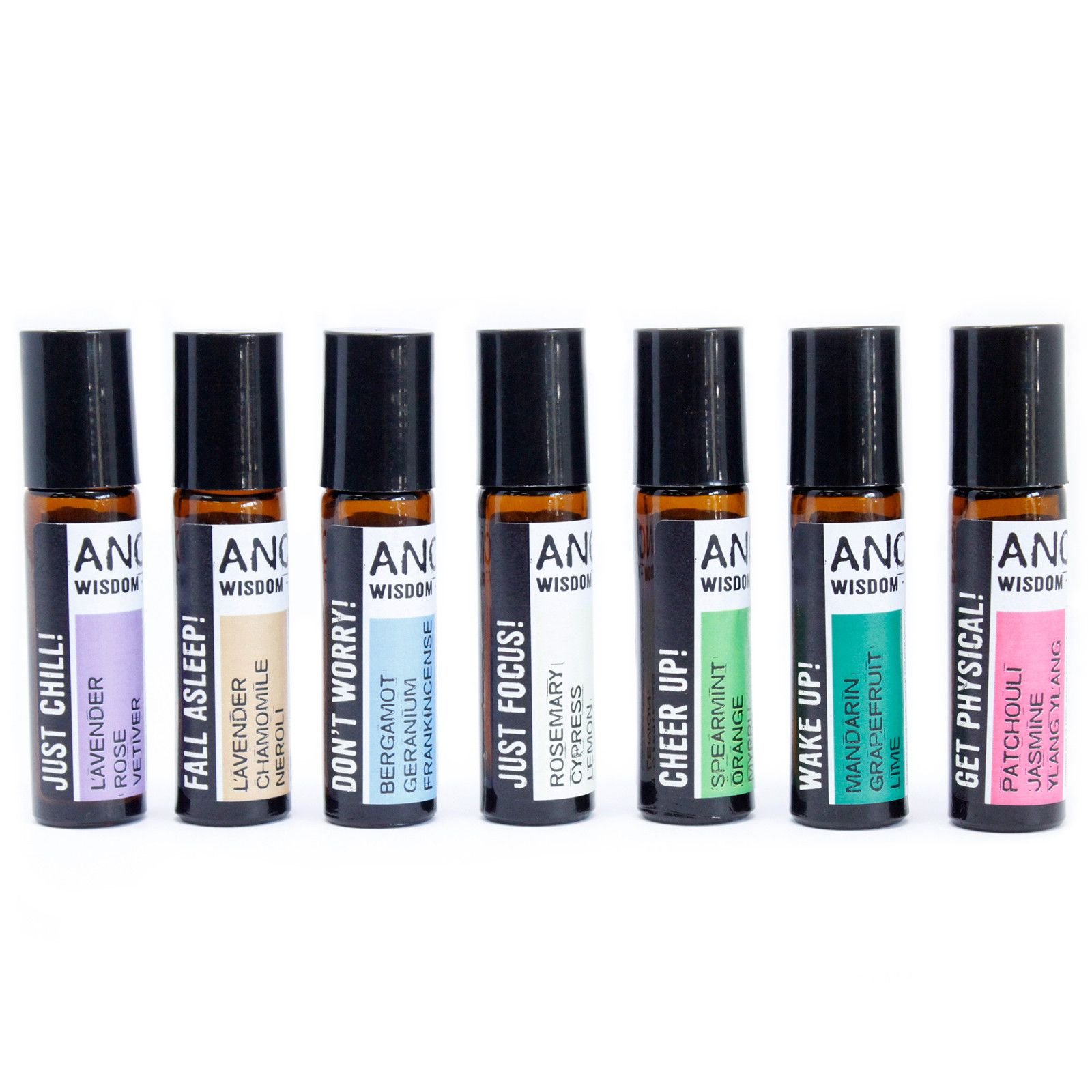 10ml Roll-On Æterisk Olie Blanding - Slap Af! - Billede 5