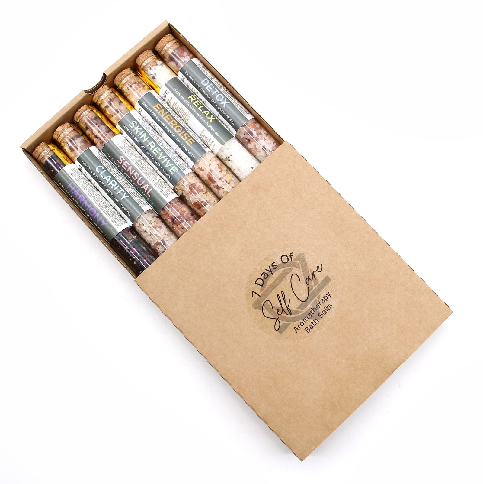 Bath Salts in Vials - Gift Pack of 7 - Billede 2