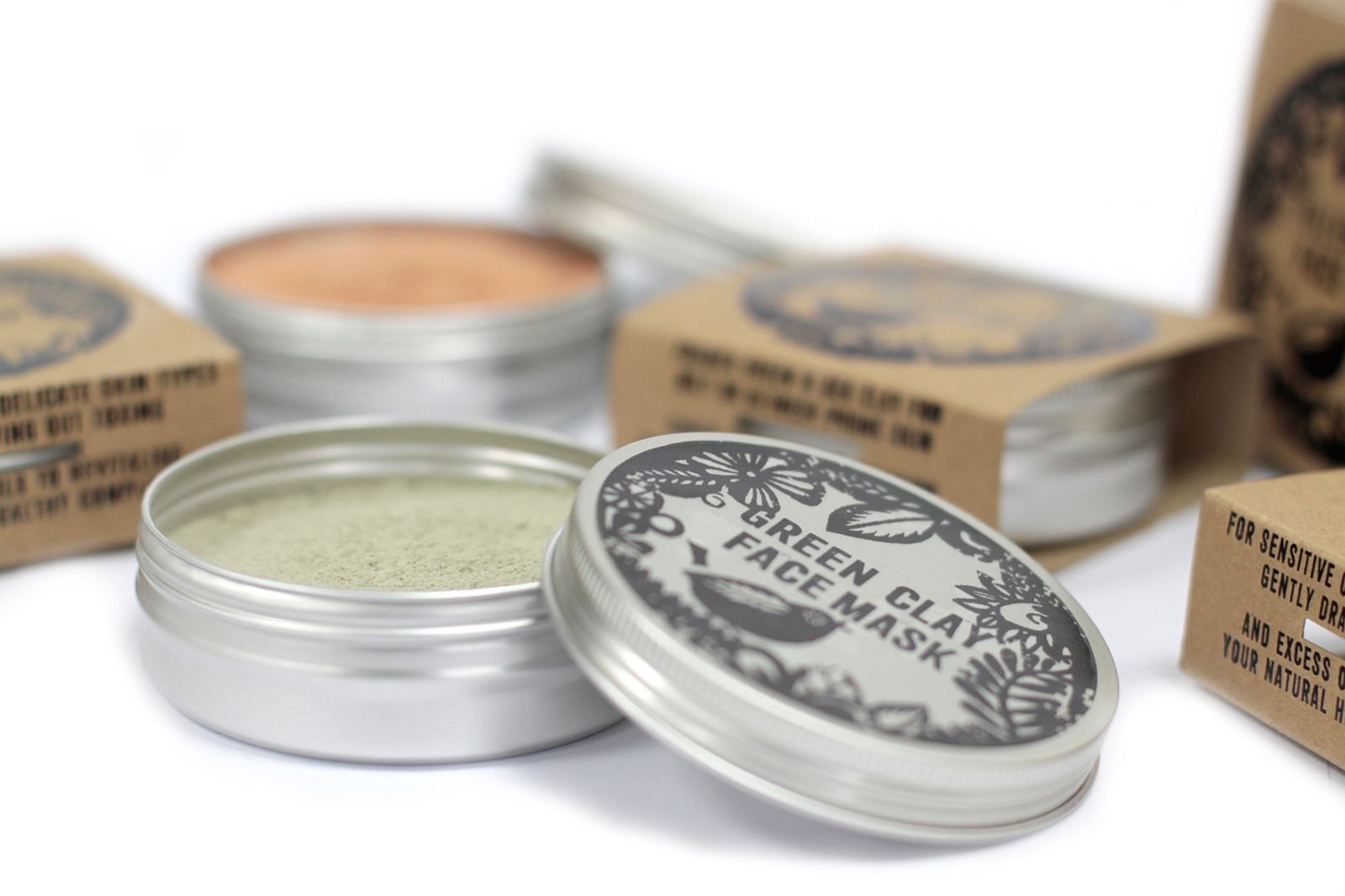 Agnes + Cat Green Clay Face Mask - Billede 6
