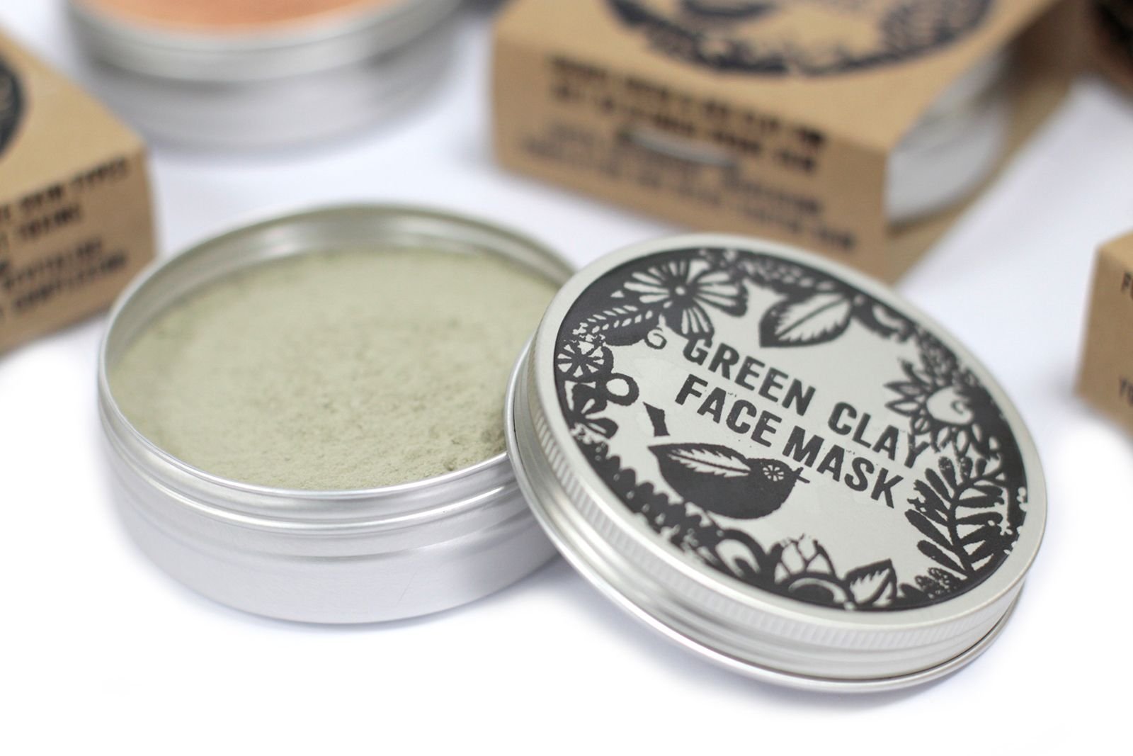 Agnes + Cat Green Clay Face Mask - Billede 7
