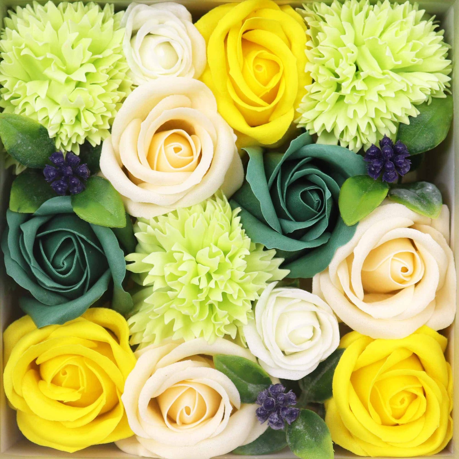 Square Box - Spring Celibrations - Yellow & Greens - Billede 4
