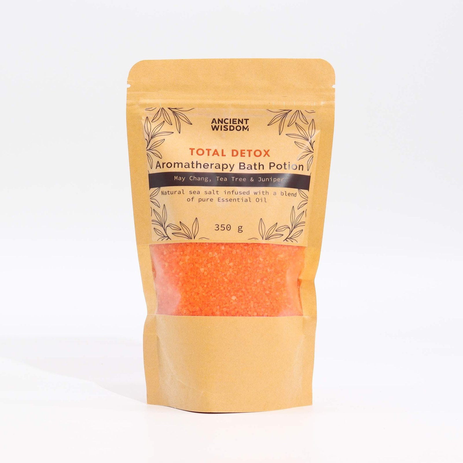 Aromatherapy Bath Potion in Kraft Bag 350g - Total Detox - billede 2