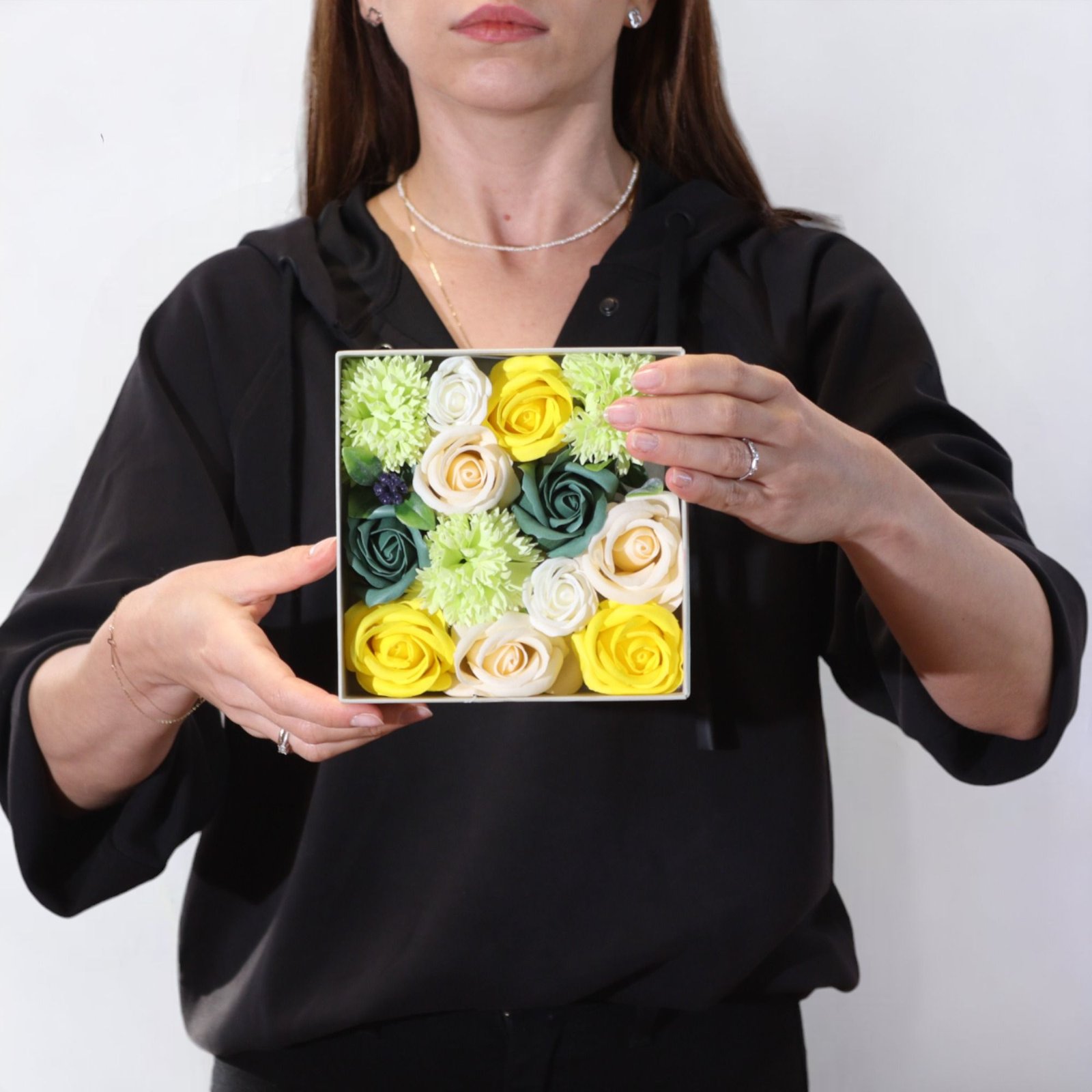 Square Box - Spring Celibrations - Yellow & Greens - Billede 5