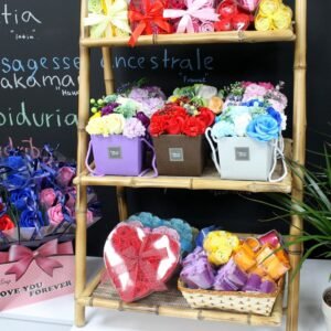 Soap Flower Bouqet - Spring Flowers