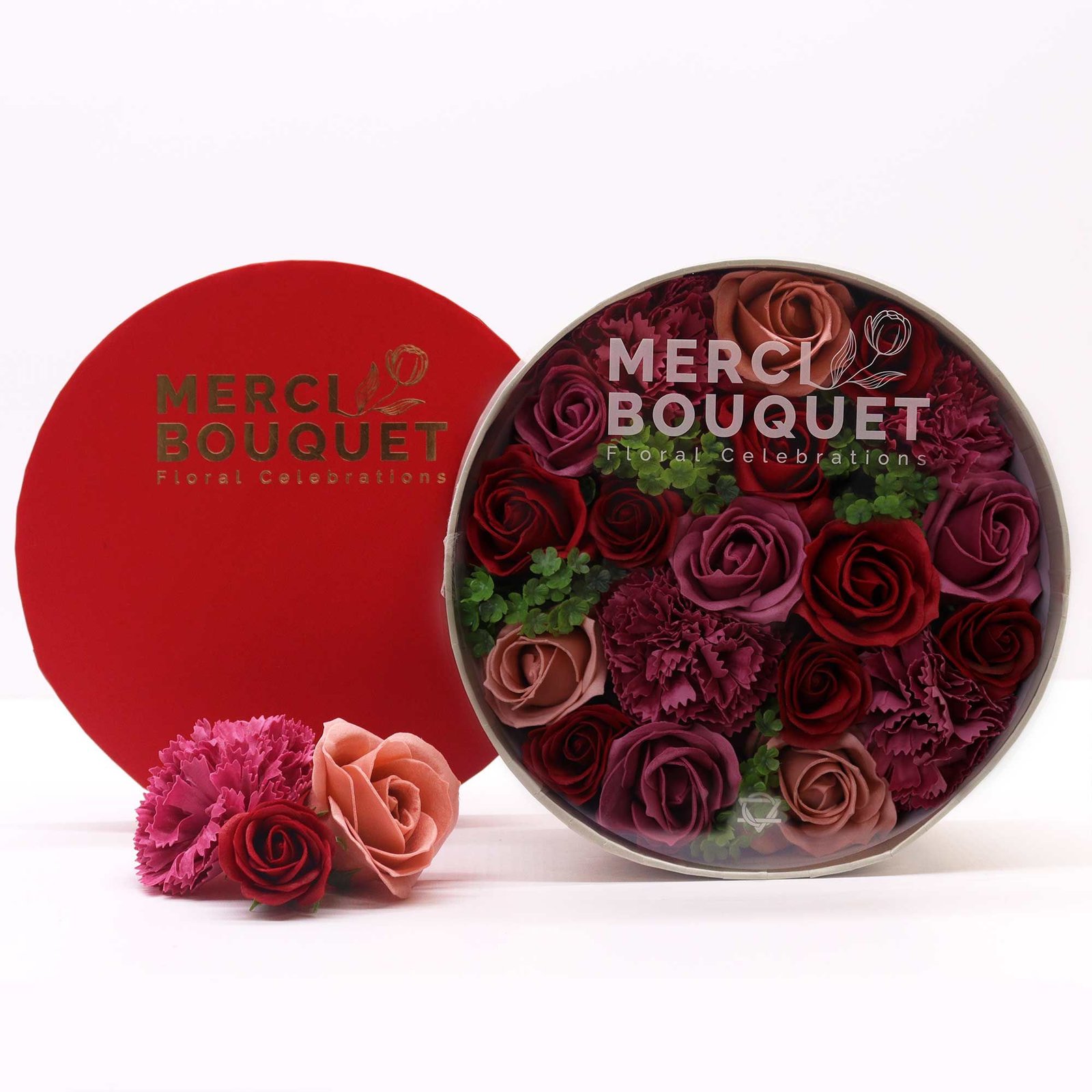 Round Box - Vintage Roses - Billede 2