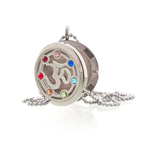 OM Chakra Aromaterapi Halskæde - 30mm - Billede 6