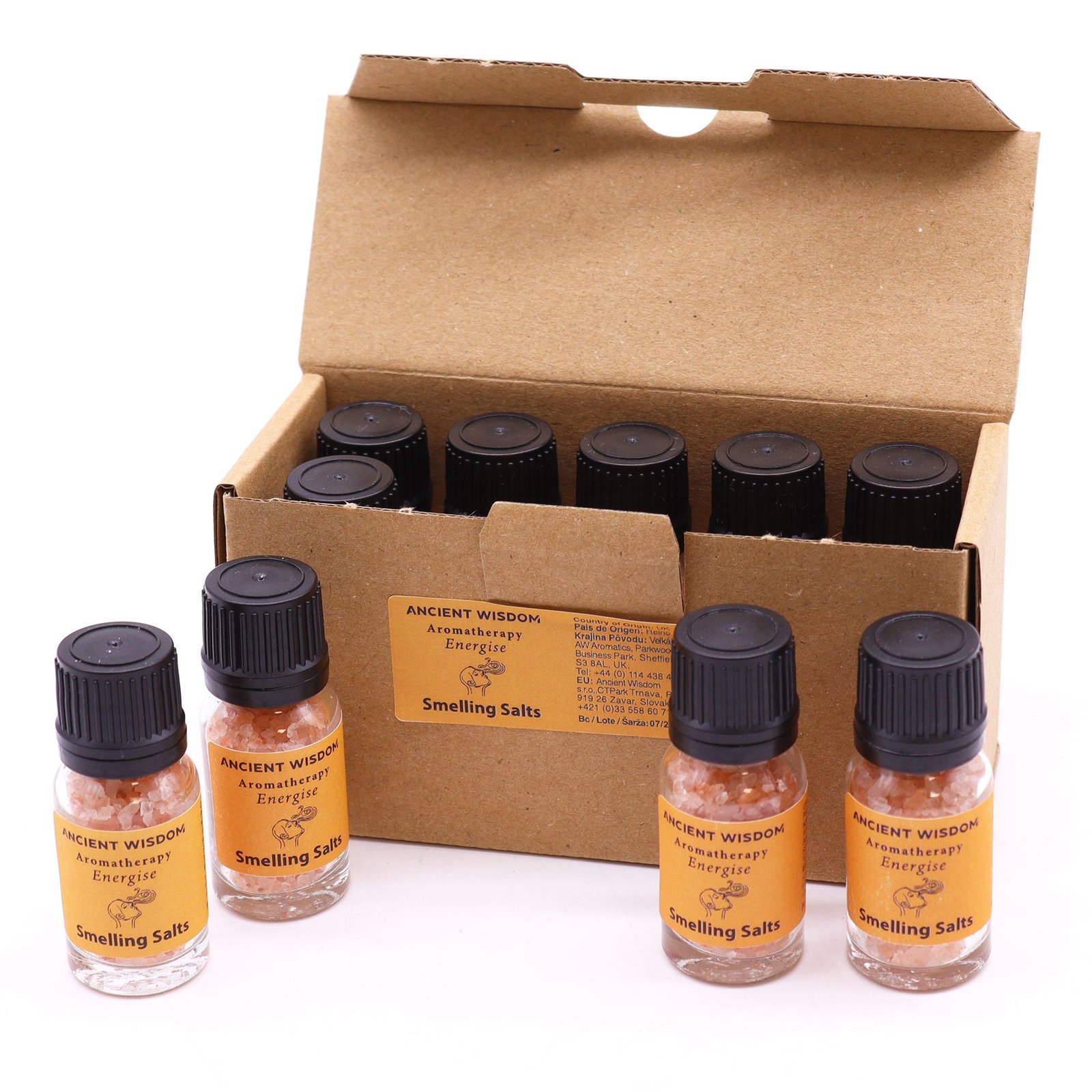 Energise Aromatherapy Smelling Salt - Billede 2