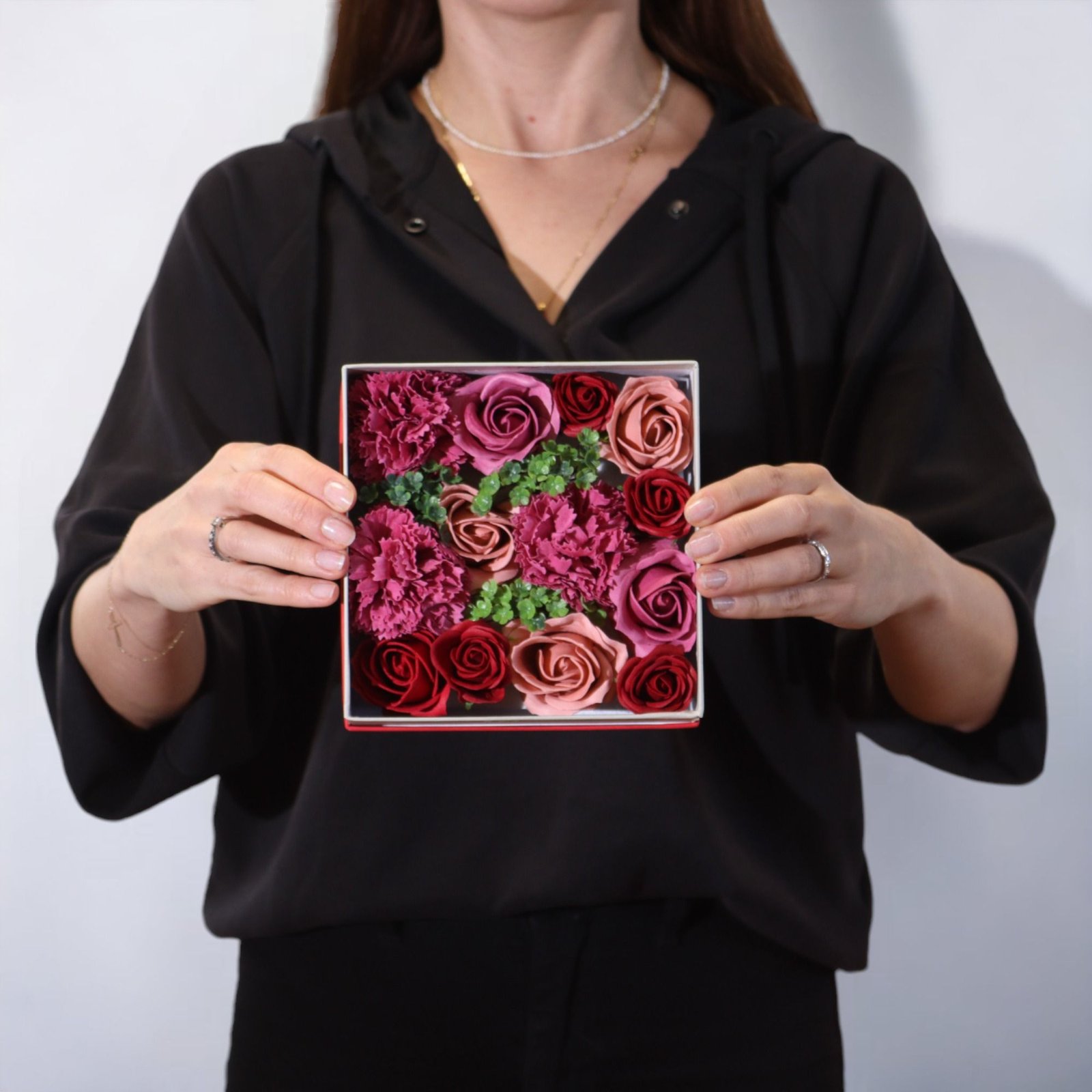 Square Box - Vintage Roses - Billede 2