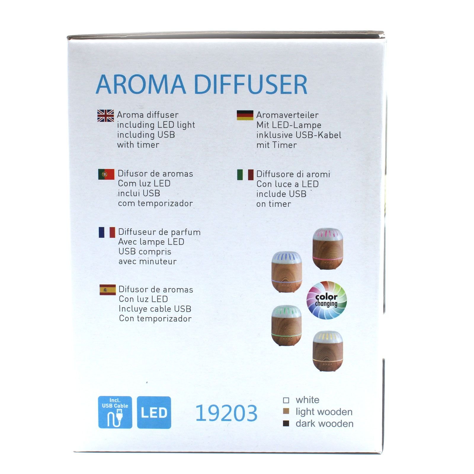 Copenhagen Atomiserer - USB - Farveskiftende - Timer - Billede 3