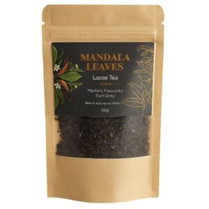 Merlins Favorit Earl Grey Sort Te 50g