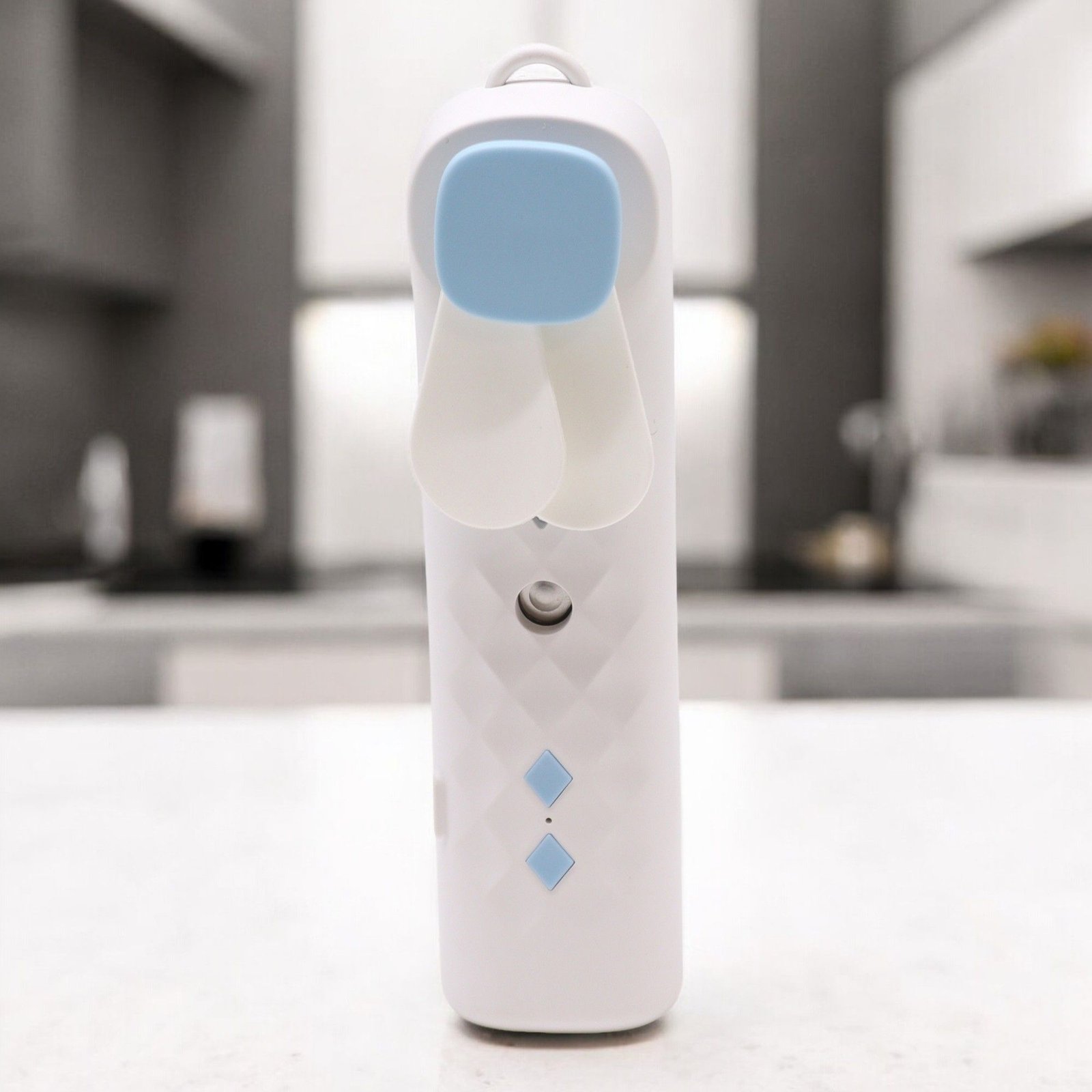 Hvid Nano Mist Ansigtsfan & Spray - USB-opladelig - Billede 3