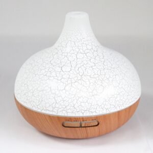 Santorini Atomiserer - Skal-effekt - USB-opladelig - Farveskiftende - Timer