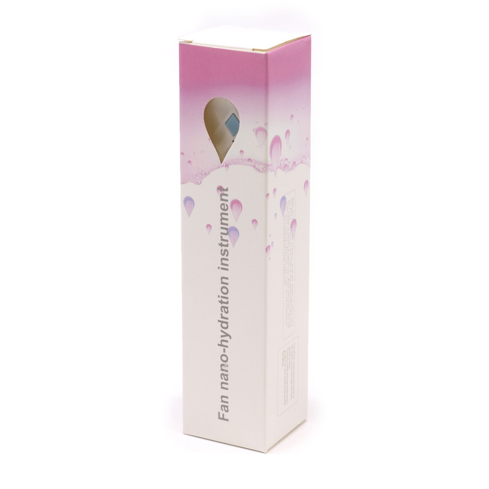Hvid Nano Mist Ansigtsfan & Spray - USB-opladelig - Billede 5