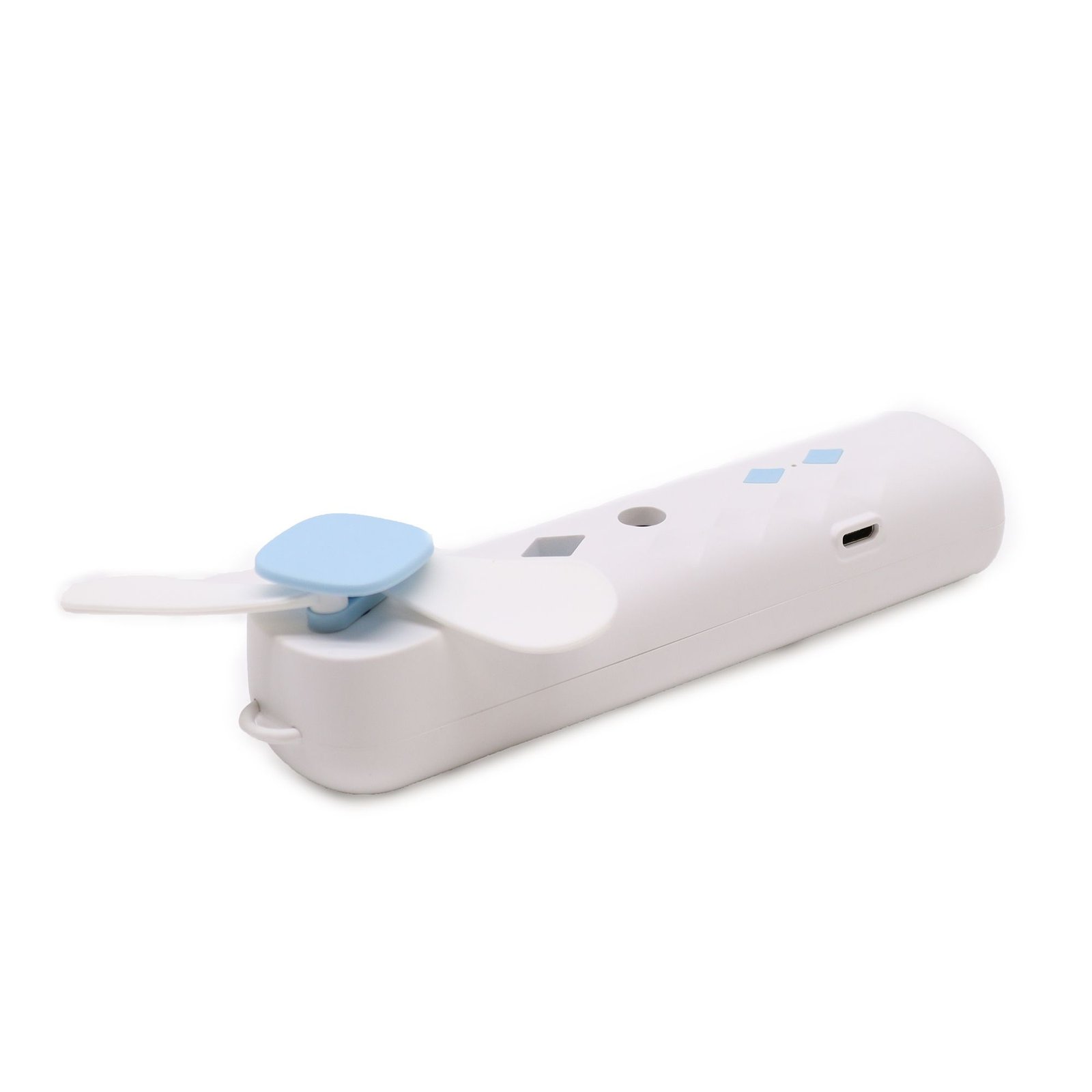 Hvid Nano Mist Ansigtsfan & Spray - USB-opladelig - Billede 2