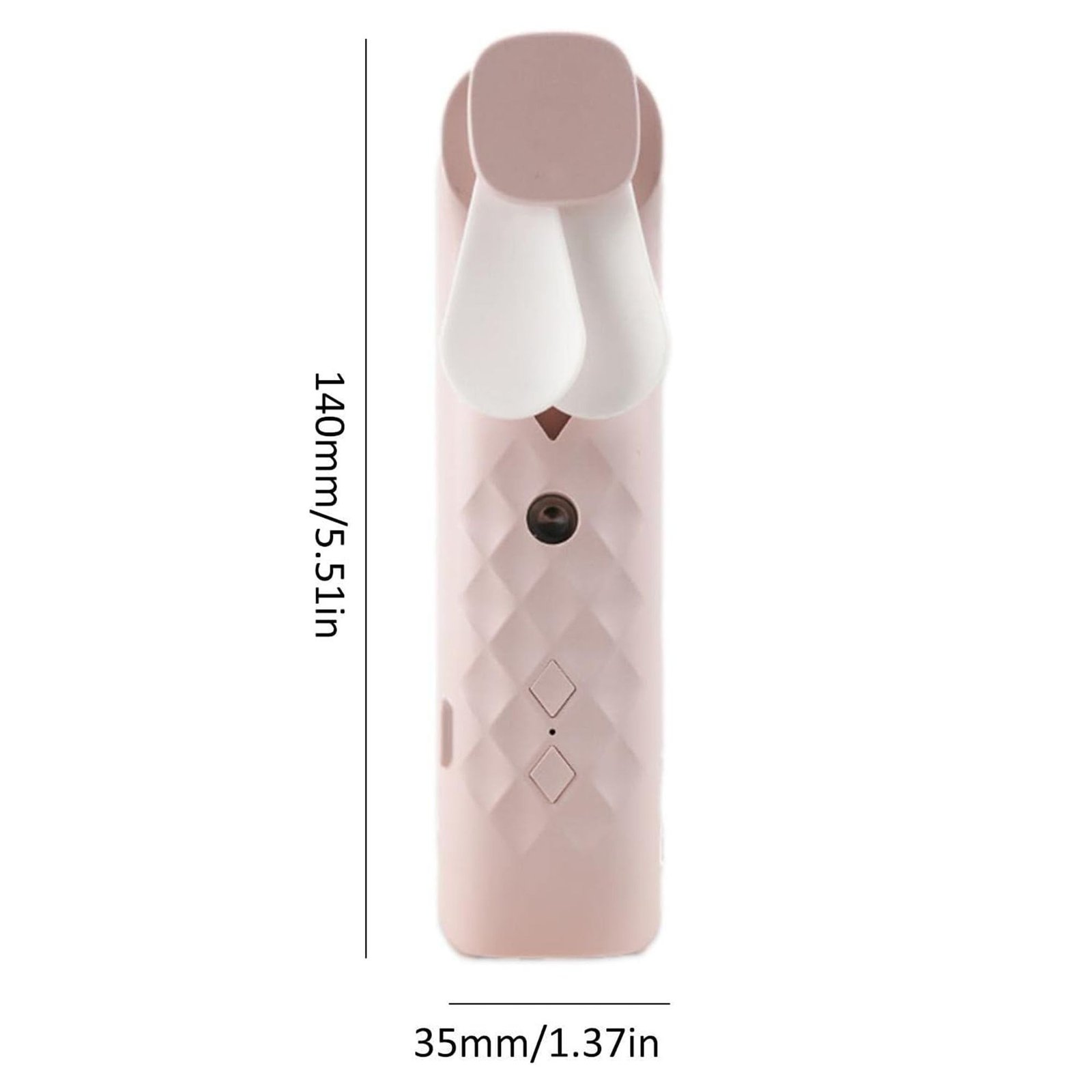 Pink Nano Mist Ansigtsfan & Spray - USB-opladelig - Billede 4