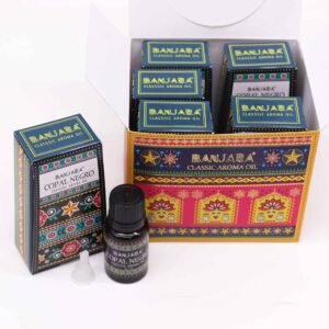 Banjara Indisk Duftolie 10ml - Sort Copal