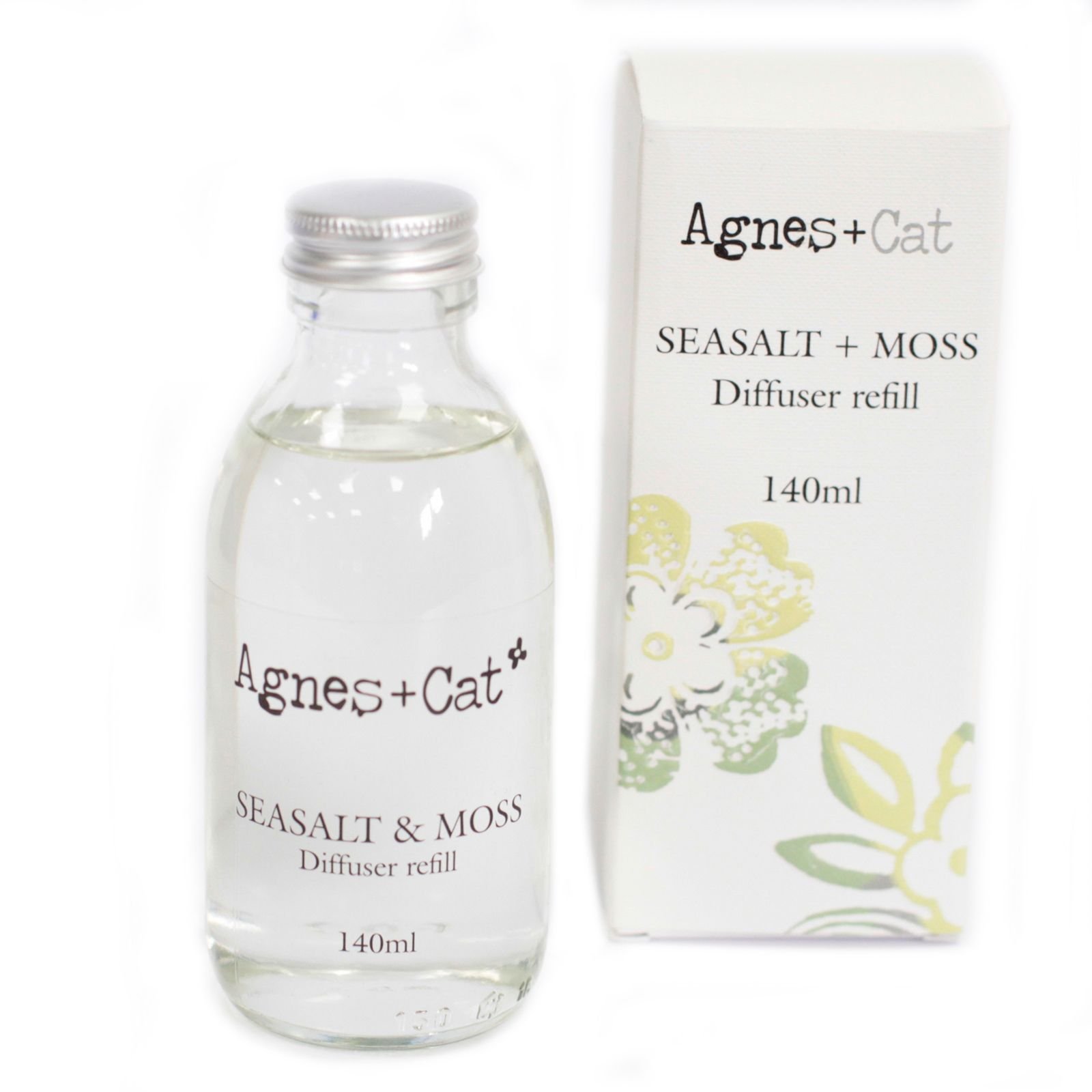 150 ml Diffuser Genopfyldning - Havsalt og Mos