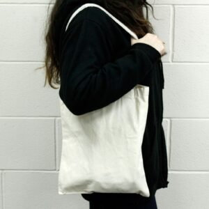 Mellem Natur 6oz Bomuldspose 35x30cm