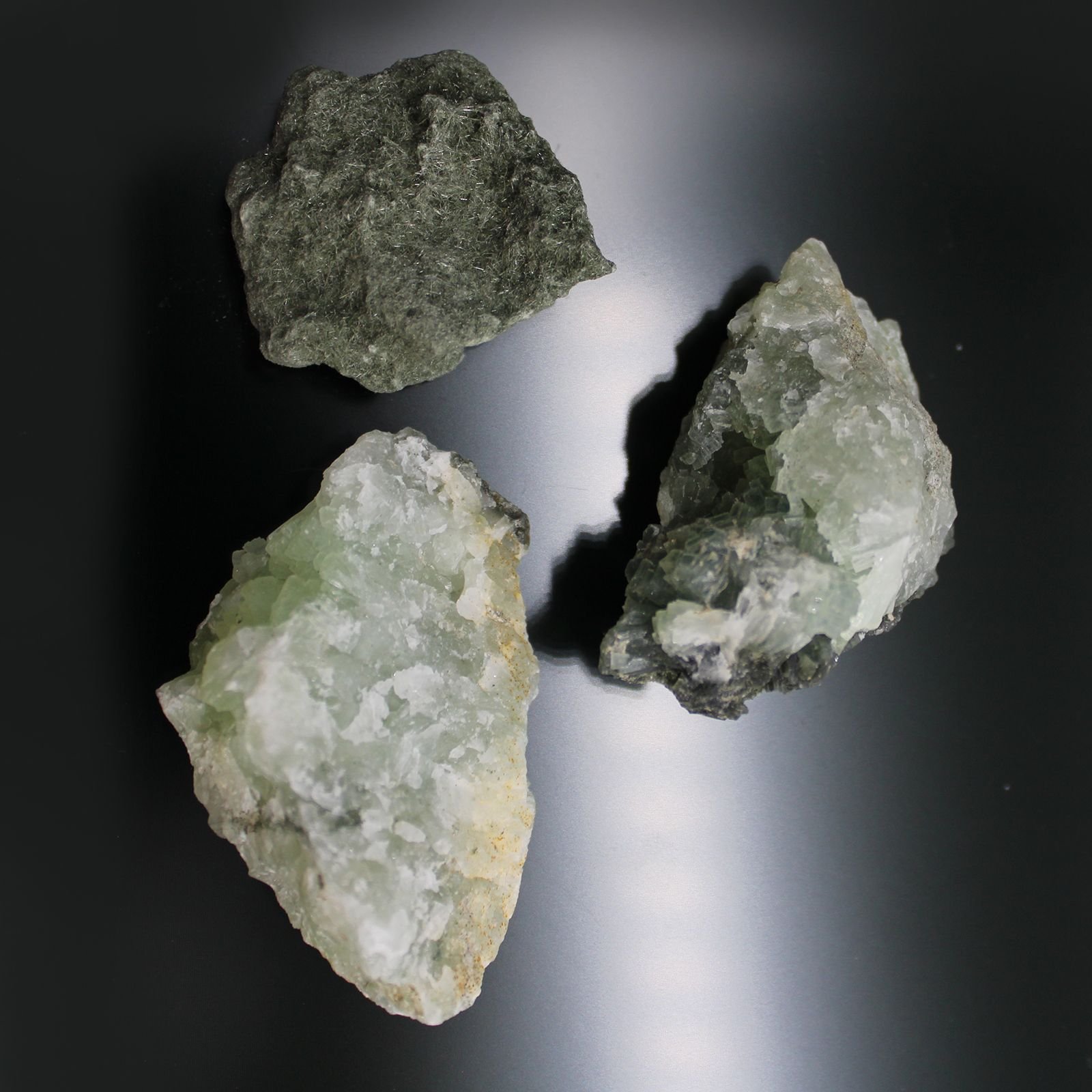 Mineralprøver - Små Prehnit (ca. 100 stk) - Billede 4