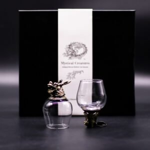 Gavesæt med 6 Glas (100ml) - Mytiske Væsener - Antik Bronze