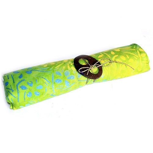 Bali Block Print Sarong - Pretty Petals (4 Assorted Colours) - Billede 2