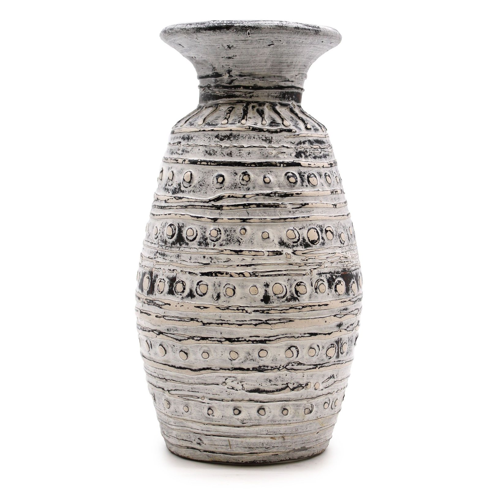 Klassisk Formet Vase - Creme - Billede 2