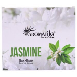 Masala Backflow Røgelse, 10 stk. - Jasmin
