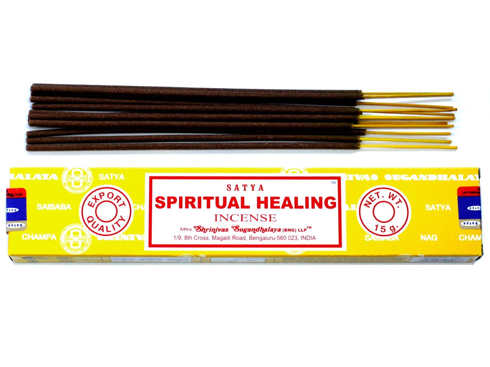 Satya Røgelse 15g - Åndelig Healing