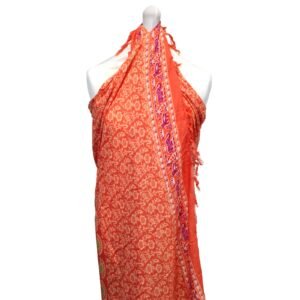 Pink og rosa mandala-sarong