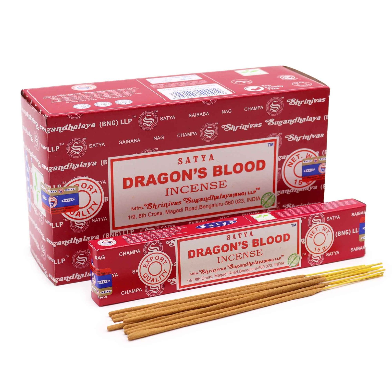 Satya Røgelse 15g - Dragoblod - Billede 3