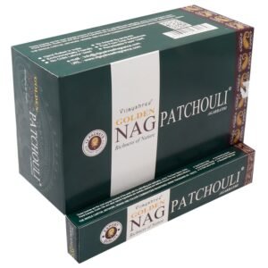 15g Golden Nag - Patchouli Røgelse