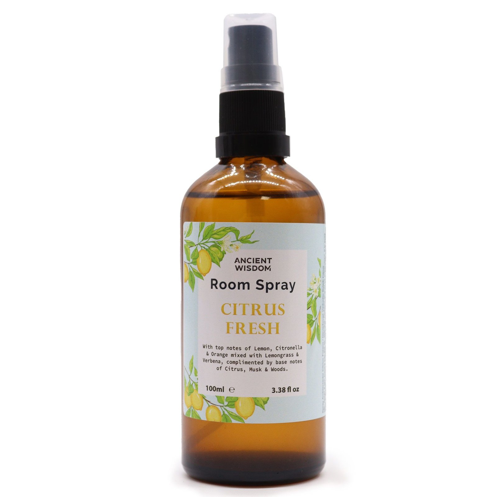 Frisk rumspray til hjemmet - Citrusfrisk 100ml - Billede 3