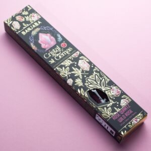 Banjara Cristal Gemas Røgelsespinde - Rosenkvarts Vild Rose