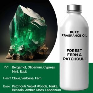 500ml (Ren) Duftolie - Skovbregne og Patchouli