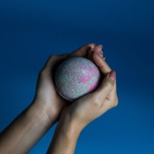 Set of 3 Fruity Rhubarb Bath Bombs