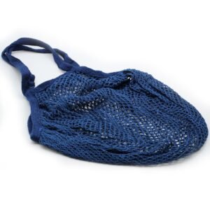 Netpose i ren bomuld - Denim
