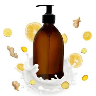 Ginger & Orange Lotion 300ml - White Label - Billede 5