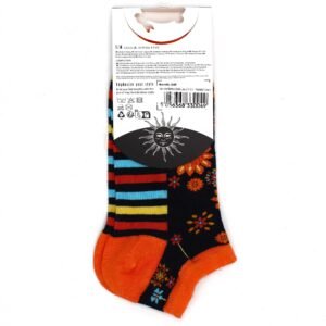 S/M Hop Hare Bambus Ankelsokker (36-40) - Mandala Blomster