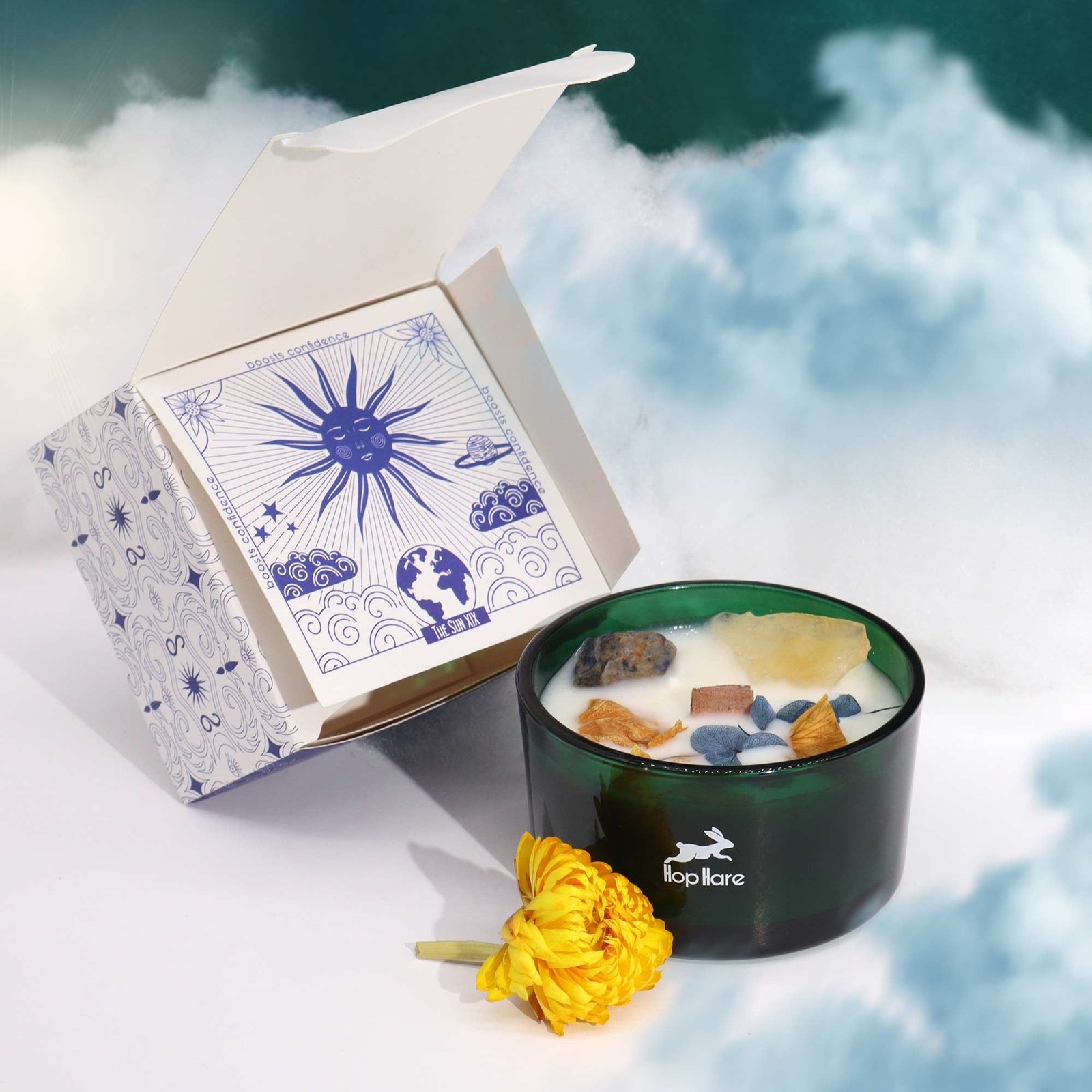 Hop Hare Krystalblomstlys – Solen - Billede 4