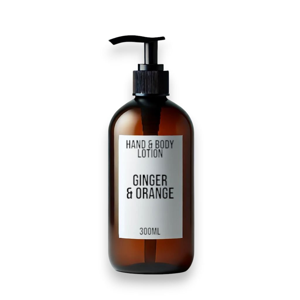 Ginger & Orange Lotion 300ml - White Label - Billede 9