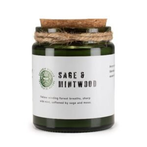 Greenman Woodwick Sojalys – Salvie & Mynte træ