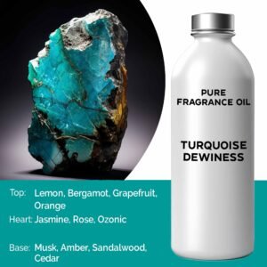 500ml (Ren) Duftolie - Turkis Dugfriskhed