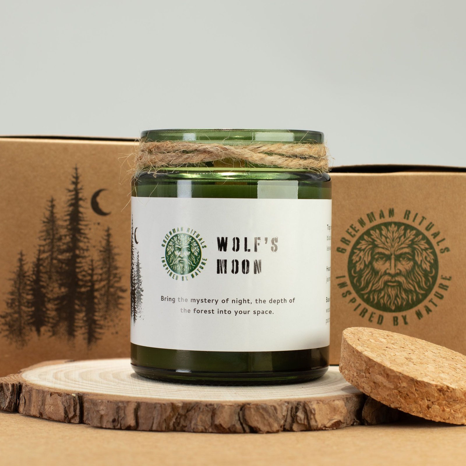 Greenman Woodwick Sojalys – Ulvens Måne - Billede 3