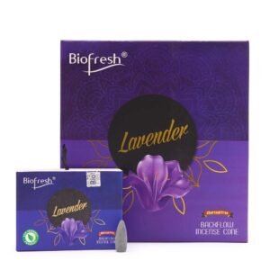 Biofresh Backflow Røgelseskegler (40 stk) - Lavendel